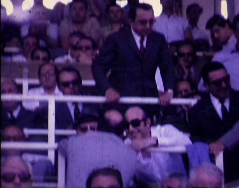 Manuzzi Dino allo stadio Fiorita
